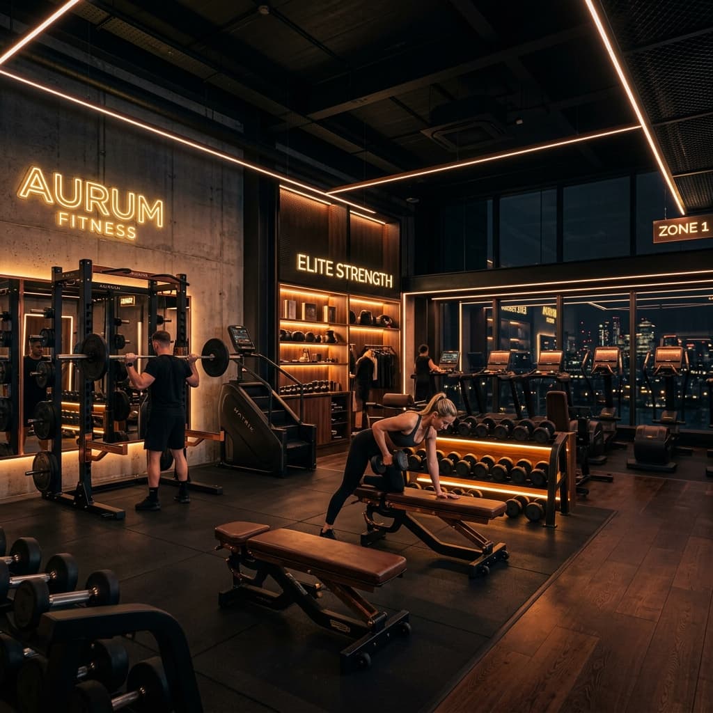 Premium Gym Atmosphere 1